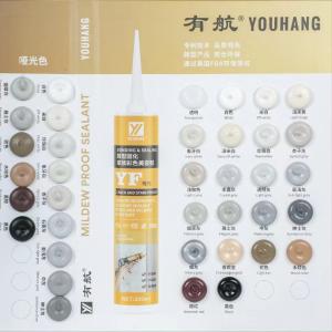 Silicone sealant application areas